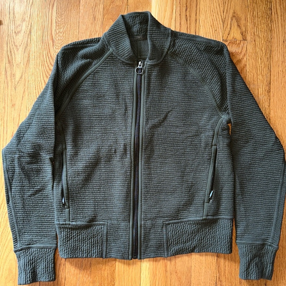 Lulu Lemon Green Zip Up